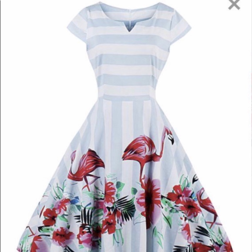 Sucrefas fit n flare dress